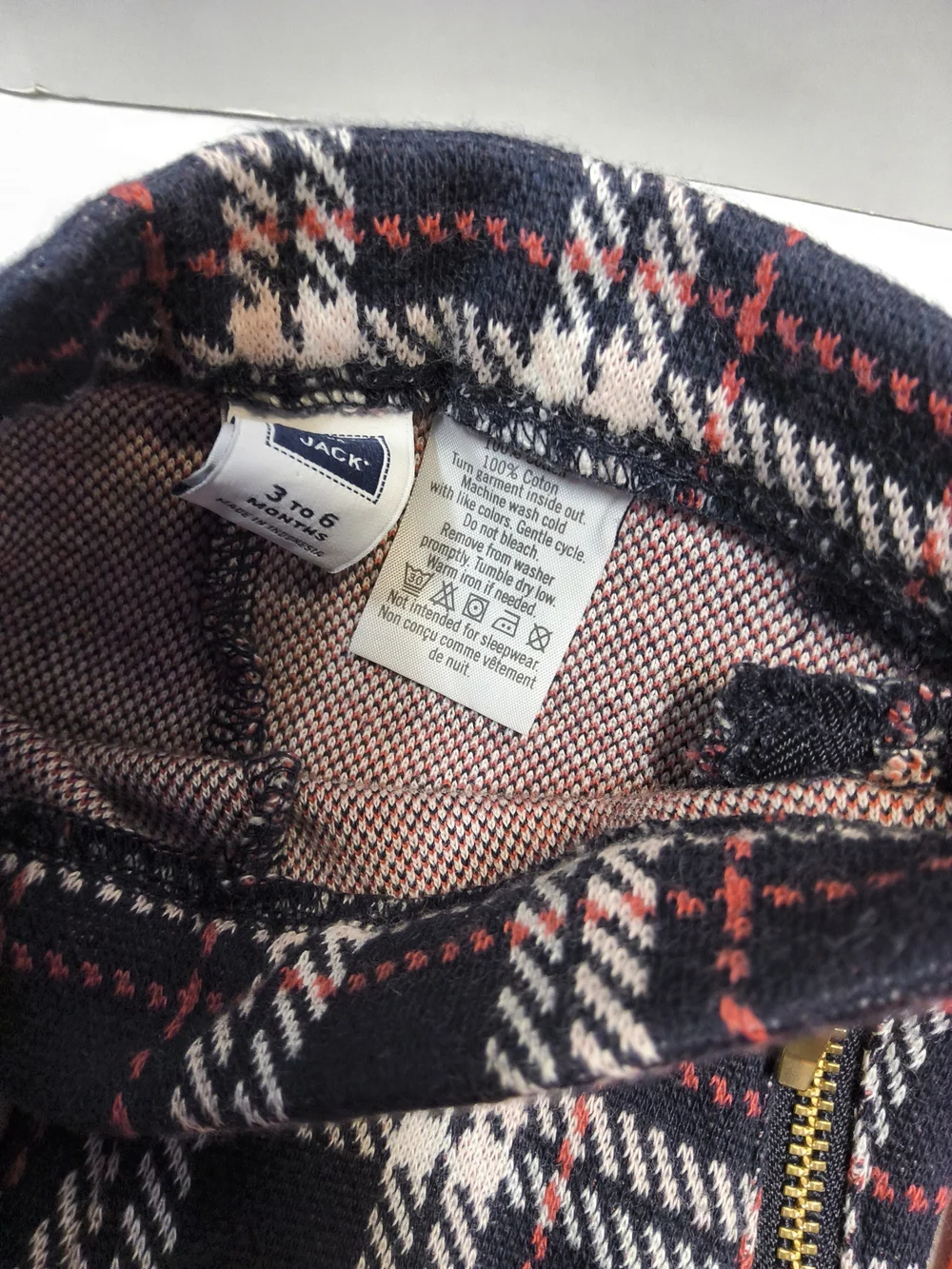 NWOT Janie and Jack Size 3/6 Months 2 Pair Leggings